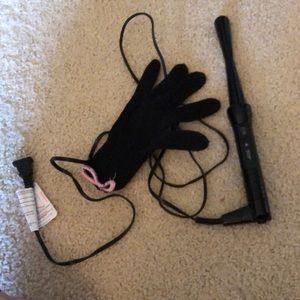 Wand with glove